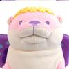 Morisaka Global Mochi Kawauso Fairy Pink 13 x 10 x 22cm Otter Plush Toy Fairy Pastel Plush Photo Healing Soft and Squishy Cute Animal Mochi Series S/M