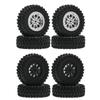 70mm Tire Tyres Wheel For WPL MN B1 B16 B36 B14 B24 C14 C24 C34 D90 MN99S MN45 1/16 RC Car Upgrades Parts