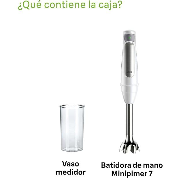 Погружной блендер Braun MQ 7000WH MultiQuick 7