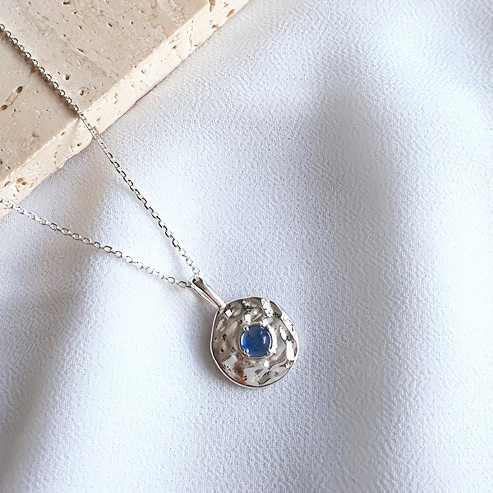 Women's Natural Jade Circle Necklace (Long Style)