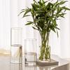 Yousheng Clear Cylinder Flower Vase Wedding Party Dining Table Centerpiece Hydroponic Flower Holder Transparent Plants Container Decoration