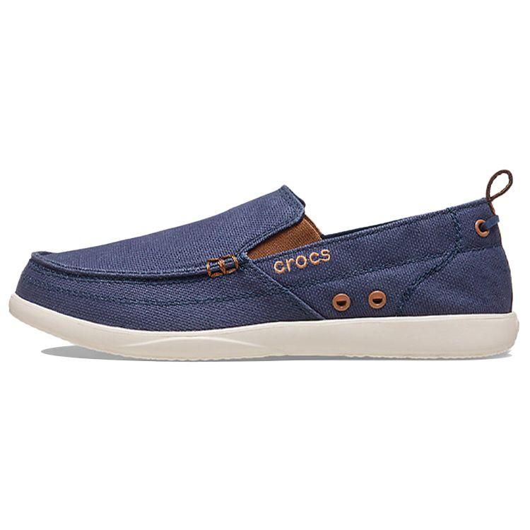 Crocs Slip-On Low-Top Sports Casual Shoes Men Sneakers Blue 207635-46K