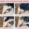 1-11pc Tattoo Practice Skin Silicone Double Sided Fake Eyebrow Training Skins Makeup Tattoo Beginner Train Skin Accessory