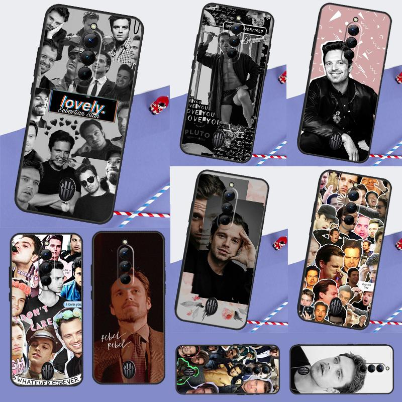 Sebastian Stan Case For Red Magic 9 8 10 Pro Plus 6 6S 7S 7 Pro 5G 6R RedMagic 9S 8S 10S Pro Plus Cover