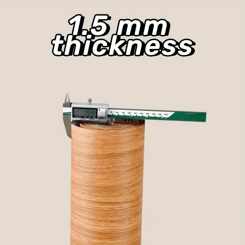 40CM Antifouling Roll Material Wood Grain Self-adhesive Wall Sticker Floor Sticker Background Wall Decoration Bedroom Kitchen