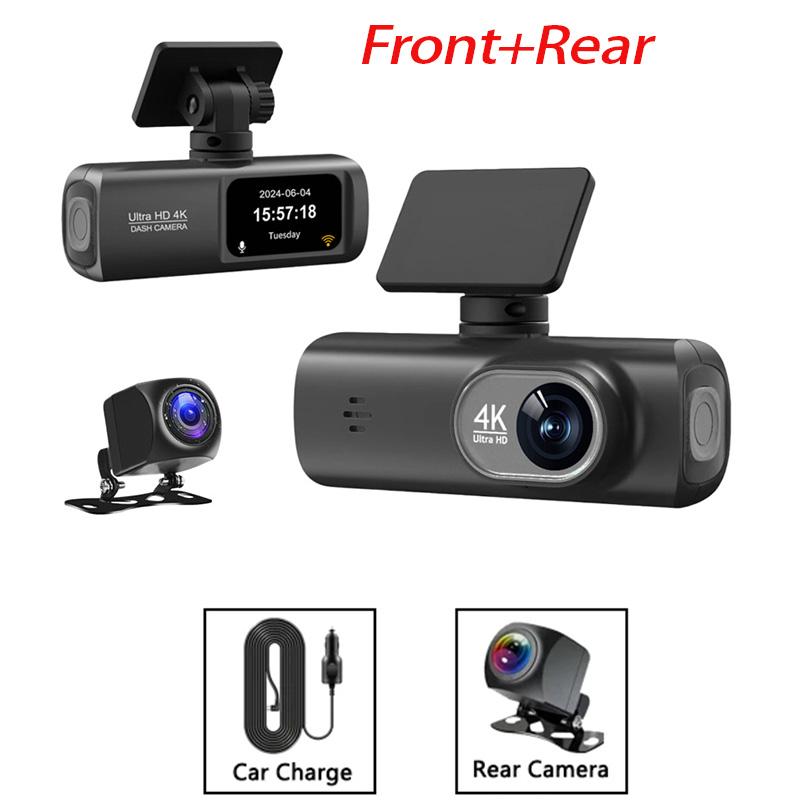 

WIFI GPS 4K 3840*2160P Dash Cam Mini Car DVR Camera Dual Lens Video Drive Recorder Dashcam Black Box none