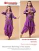 Costume da Danza Indiana per Bambini: Costume per Esibizione di Danza del Ventre e Minoranze dello Xinjiang per Bambina