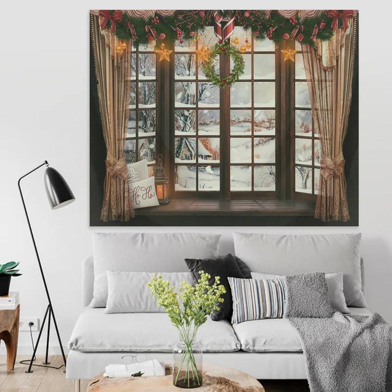 Теплый гобелен для прикроватной тумбочки общежития — фото 9