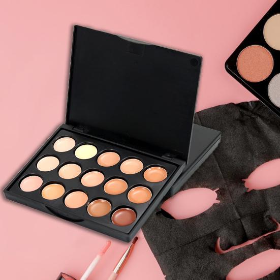 Concealer Milde Aufhellung Haut Natürliches Konturierungs-Make-up-Set Cremebasierte Palette für Frauen