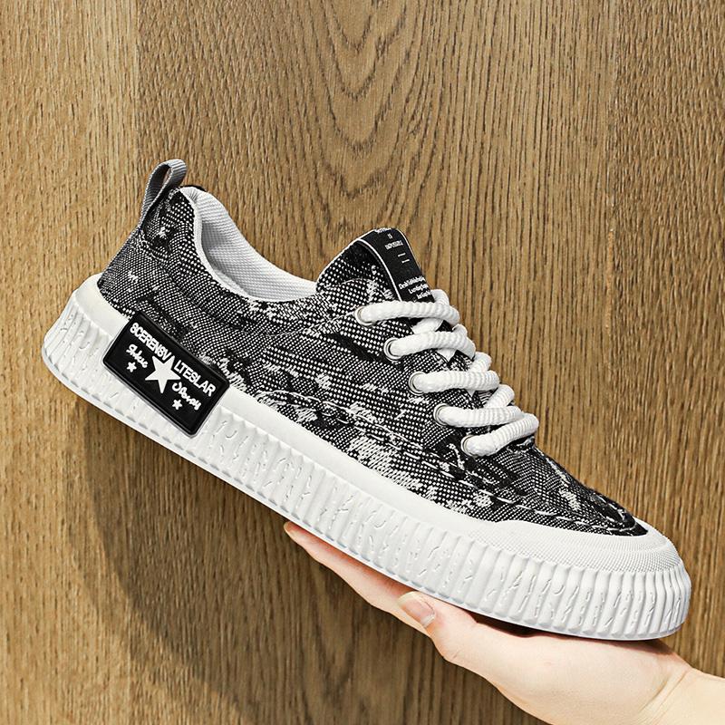 Модная дышащая повседневная парусиновая обувь для подростков — фото 6