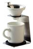 Maebata Brew Coffee Dripper Set 51641 Single-Serve (White)