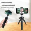Universeller Mini- tragbarer Live-Streaming- & Fotografie-Ständer mit 360°-Drehung Metallkugelkopf für Handy & Kamera