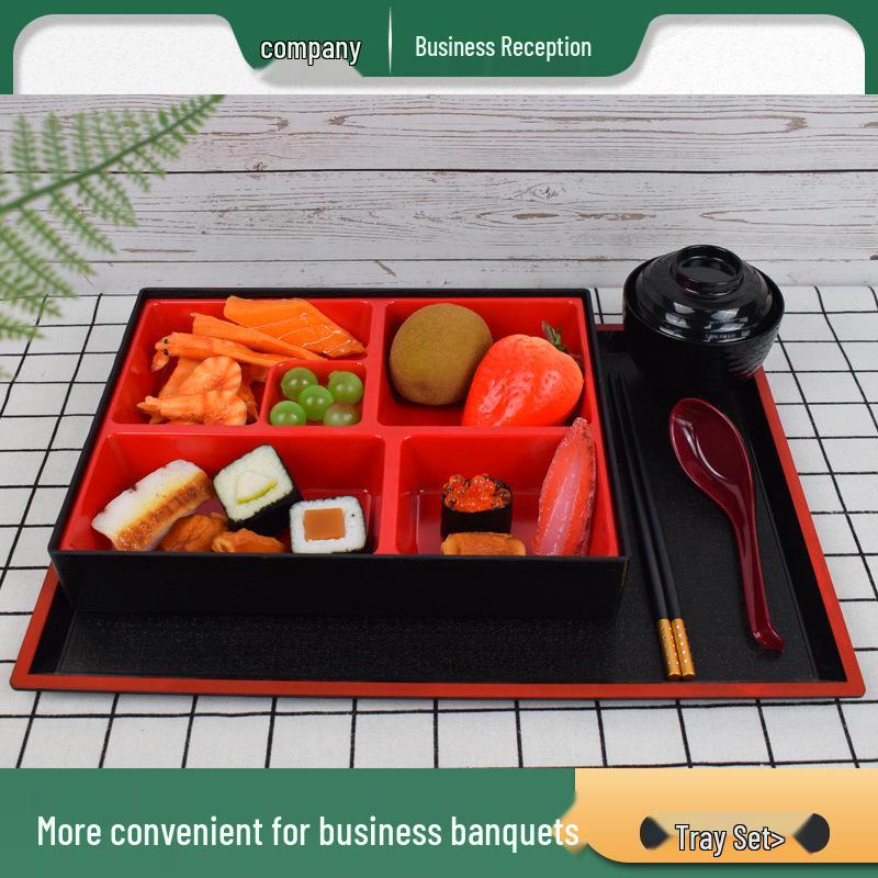 Vajilla de Cocina Japonesa: Caja Completa de Comida para Recepción de Restaurante o Empresa