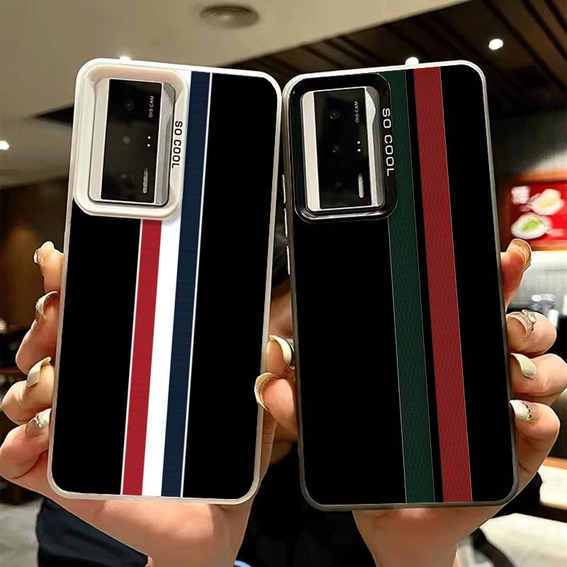 Luxury Sports Line Cool Stripe Soft Phone Case for Xiaomi Redmi 15C 15 14C 13C 12C Poco X5 X6 X7 Pro X3 F8 F7 Ultra M8 13 12 Cov