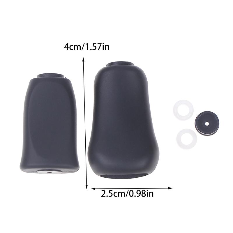 New 2pc Fishing Reel Handle Knob Rubber Material Knob PC Fishing Reel Accessory DIY AccessoryAcc 4