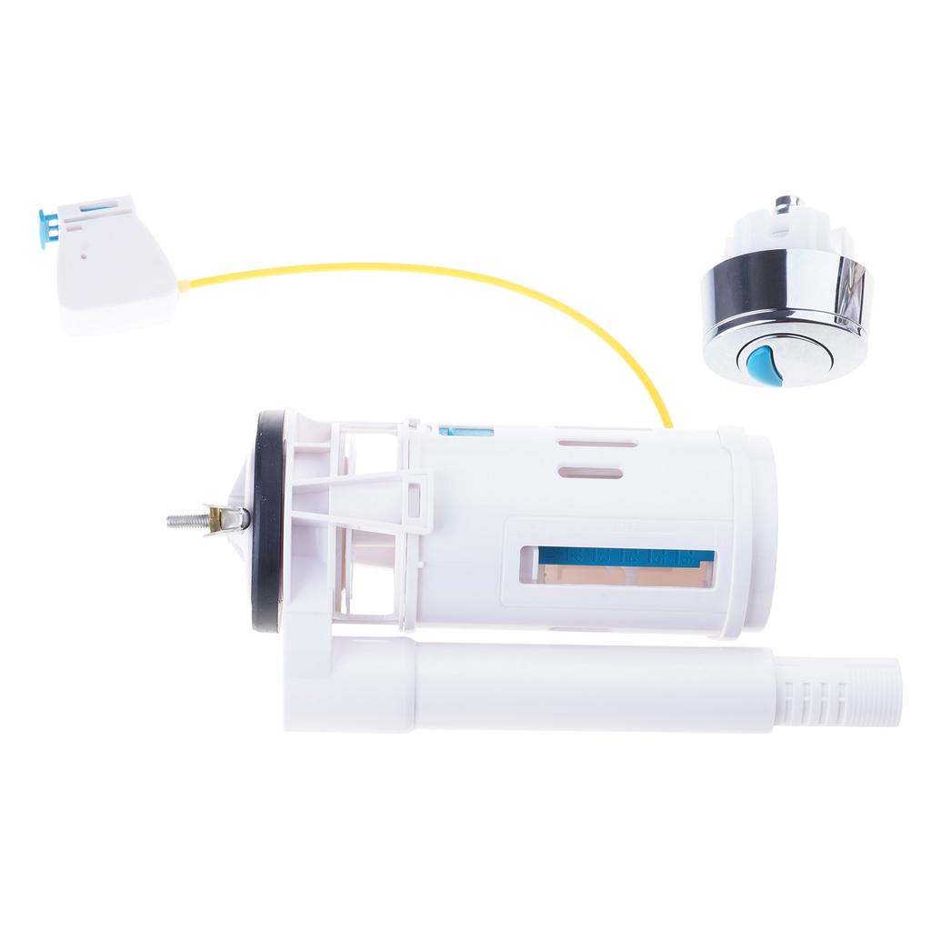 Universal Flush Replacement Valves Side-Press Double Flush Drain Valves Toilet Tanks Components for Water Discharge