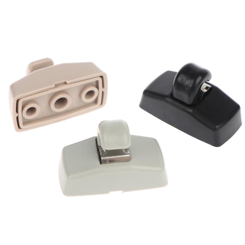2Pcs Sun Visor Hook Clip Bracket Hanger Compatible Interior Visor Clip Hook Clip Bracket Replacement Car Accessories