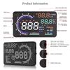 5.5'' OBD Car Head Up Display A8 Windshield Speed Projector For HUD Speed Water Temp RPM Voltage Digital Speedometer Gauge