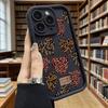 Leopard Print Heart Pattern Soft TPU Phone Case for iPhone 17 16 15 14 13 12 11 Pro Max Plus Shockproof Anti-Slip Cover