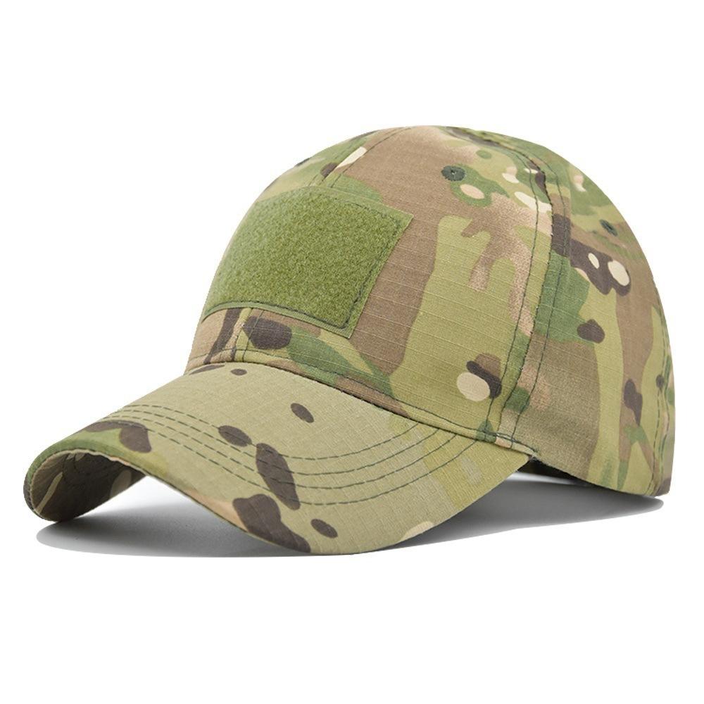 Fashion Camouflage Baseball Cap Men's and Women's Hat Outdoor Sports Sunshade Net Hat Curved Brim Hat Sunscreen Hat