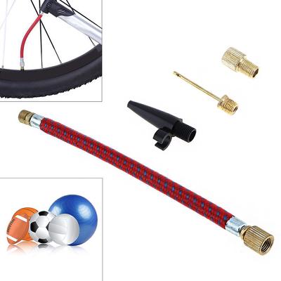 Prodlužovací trubice hustilky pro přenosné MTB / silniční kolo s ventilem sady adaptéru pumpy