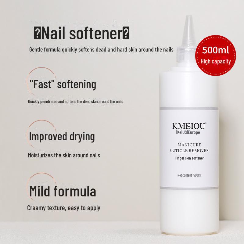 

500 мл Масло для питания и смягчения ногтей: Увлажняет, отшелушивает и смягчает кутикулы