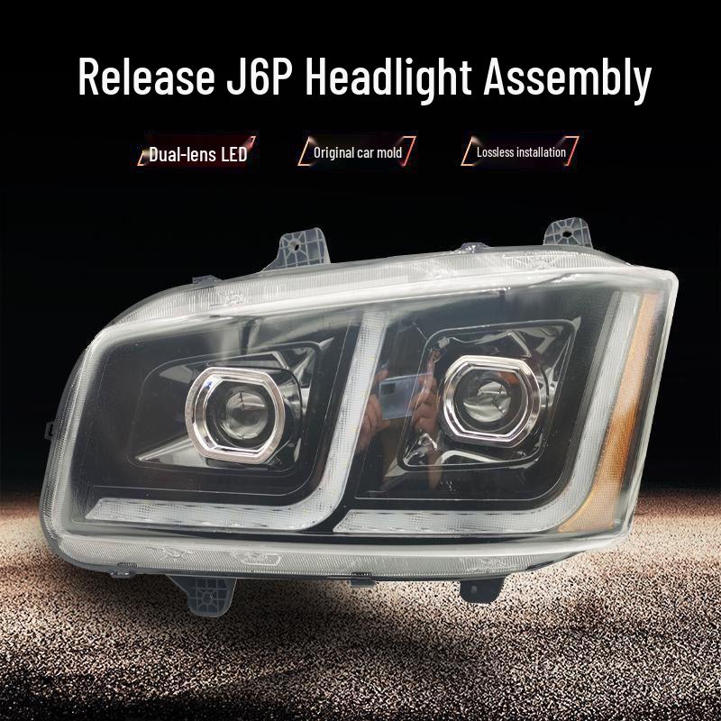 Jiefang J6P Super Bright LED Dual-Lens Headlight Assembly (500/550 HP) Left
