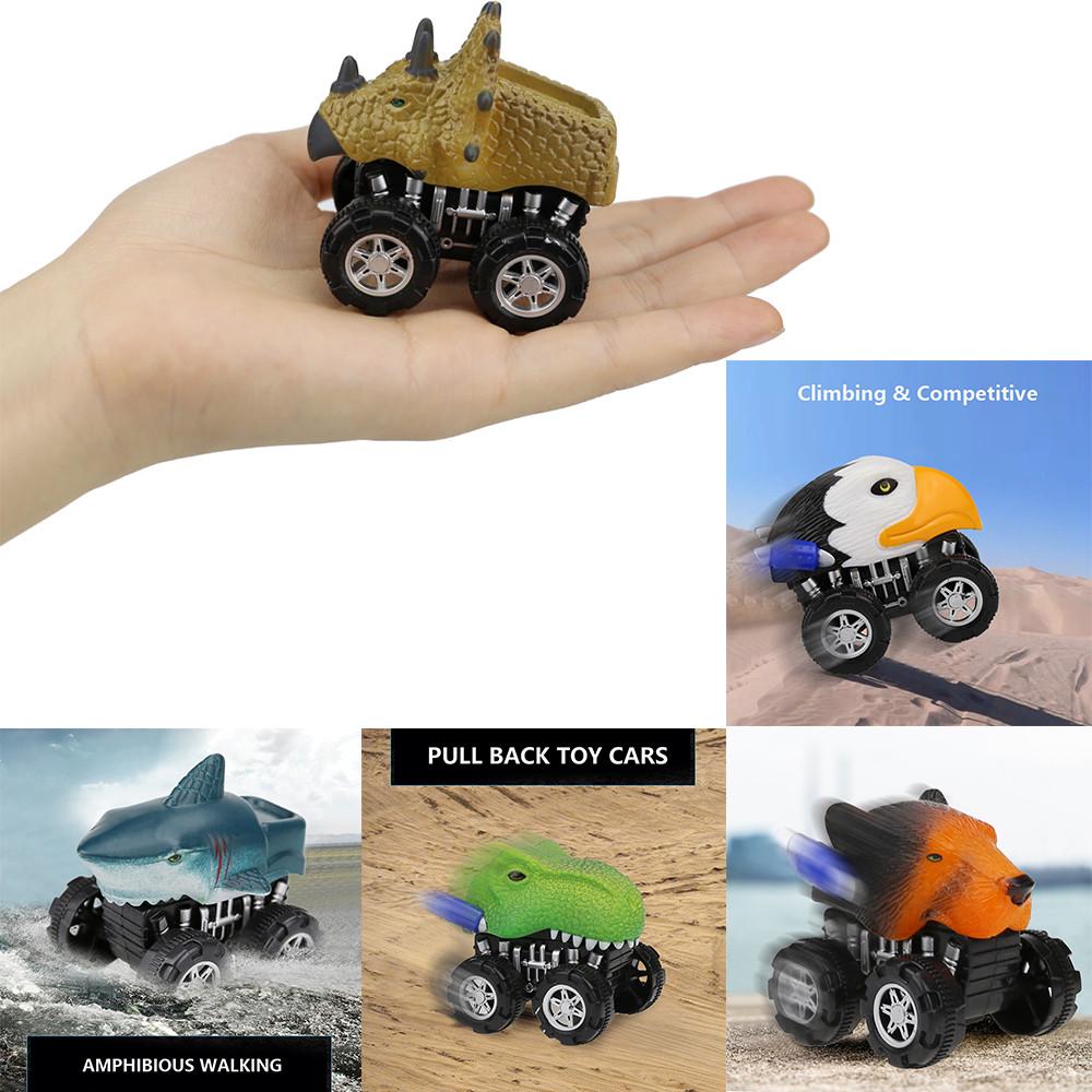 Mini Vehicle Funny Animal Pull Back Cars with Big Tire Wheel Creative Kids Gifts Mini Vehicle Funny Animal Pull Back Cars with Big Tire Wheel Creative Kids Gifts
