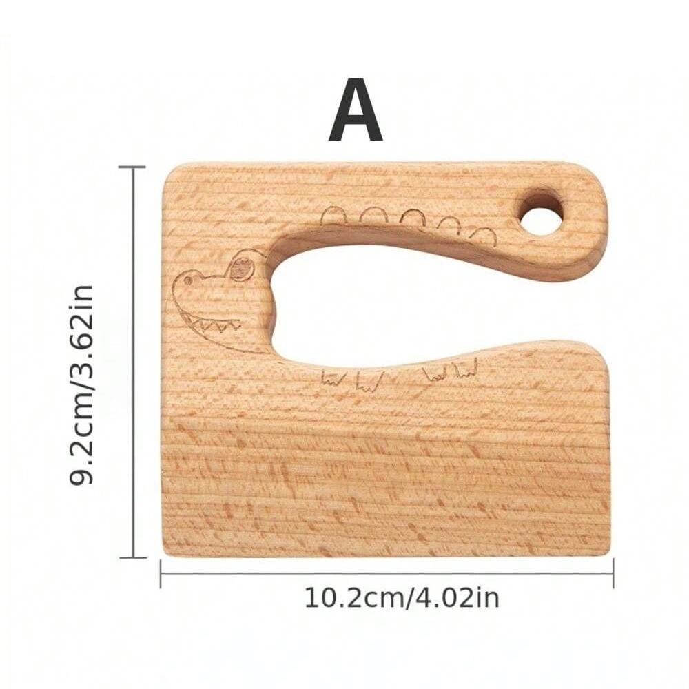Safe Kitchen Cutting Toy Kids Wooden Cooking Cutter Fish-Shaped Children'S Kitchen Tools Cute Vegetables Fruits Knife Safety