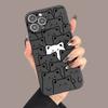 Cat Themed Pattern Phone Case Suitable for iPhone 16 15 14 13 12 11 Pro/Max/Plus Anti Drop Soft Case Back Cover