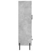 Vidaxl Tall Cabinet, Concrete Grey, 69.5X31X115 Cm