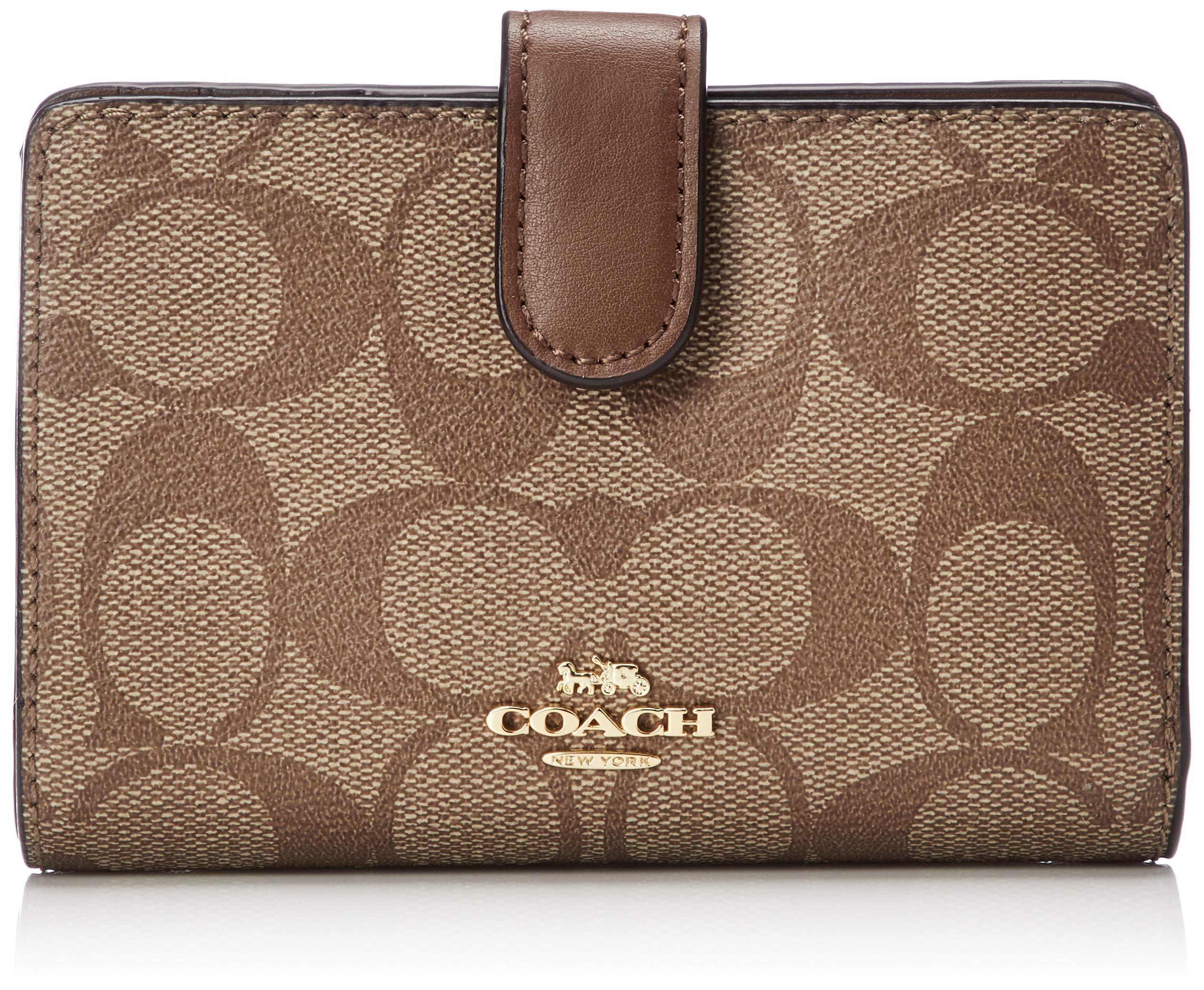 

Кошелек F23553 Signature PVC Leather Saddle [Coach] женский [Товар]