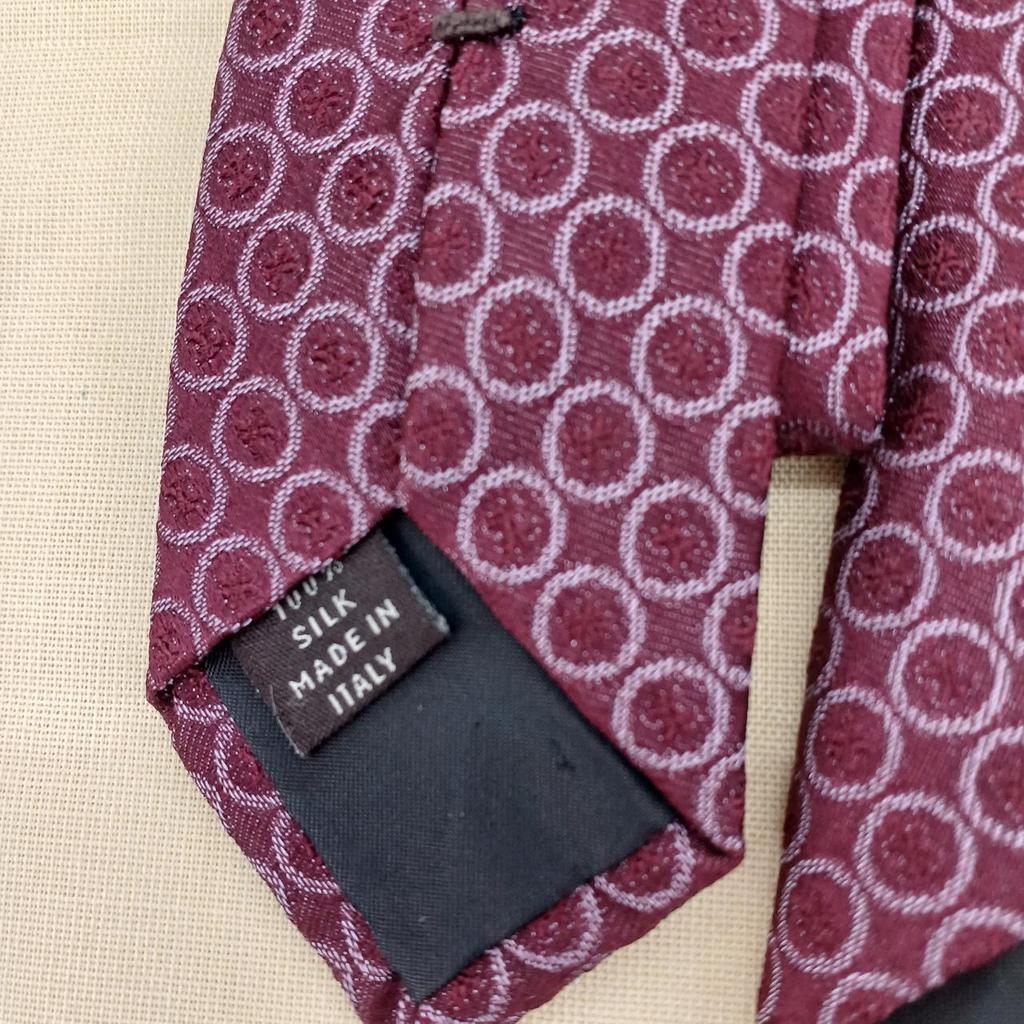 Used CELINE Jacquard Silk Tie Tie