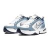 Nike Air Monarch 4 PU Leather Height Increasing Height Increasing Low top Chunky Sneakers Unisex Blue White 415445-102(TeamS-QD)