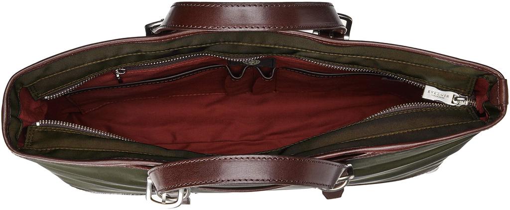 Evawin Tragetasche, Hergestellt in Japan, Italienisches Nylon, Khaki