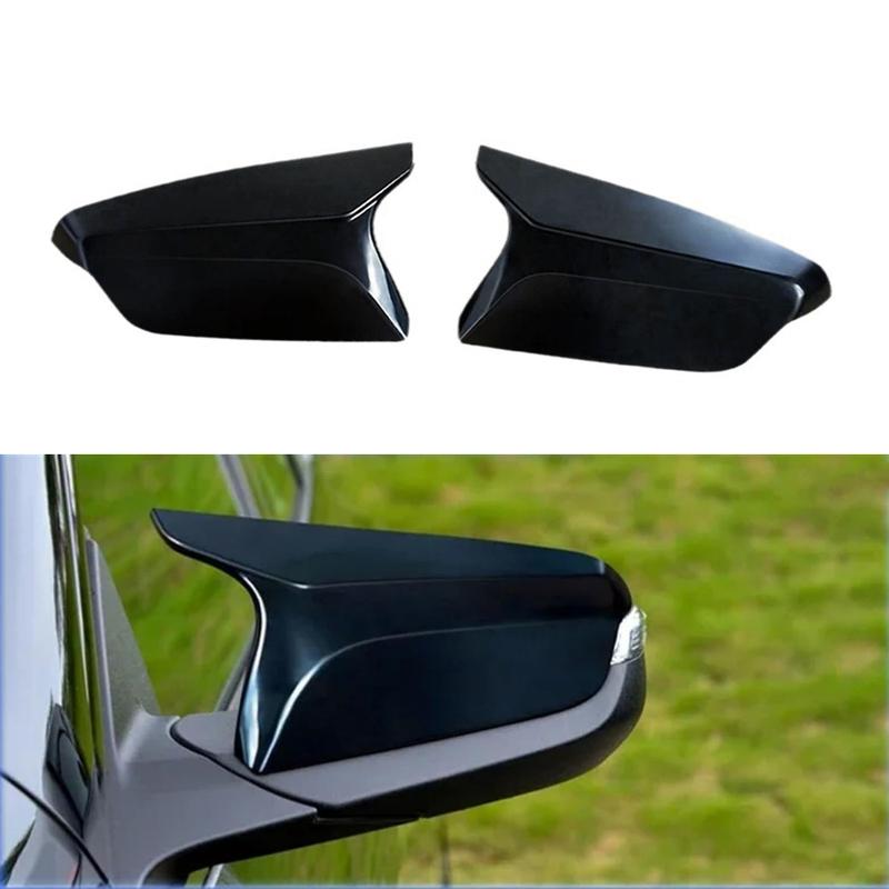 1 Pair Car Side Mirror Cover ABS Carbon Fiber Rear View Mirror Housing Caps For Chevrolet Malibu XL 2016 2017 2018