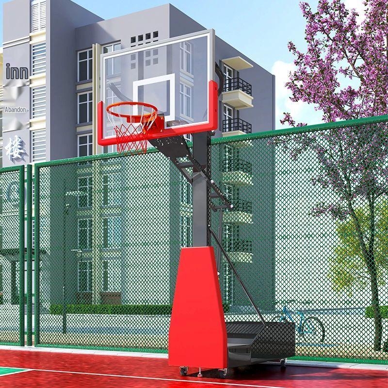 Adjustable Height Portable Basketball Hoop