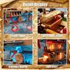 916PCS Pirate Ship Building Blocks Set Assemble Bricks Toys with LED Bricks Model Desktop Decoration Gifts For Kids
