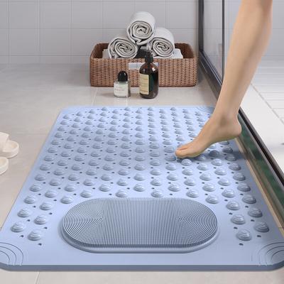 Ryan Bathroom Non-Slip Mat for Children and Elderly, Anti-Slip Shower Floor Mat, Bathroom Floor Mat with Massage and Suction Cups