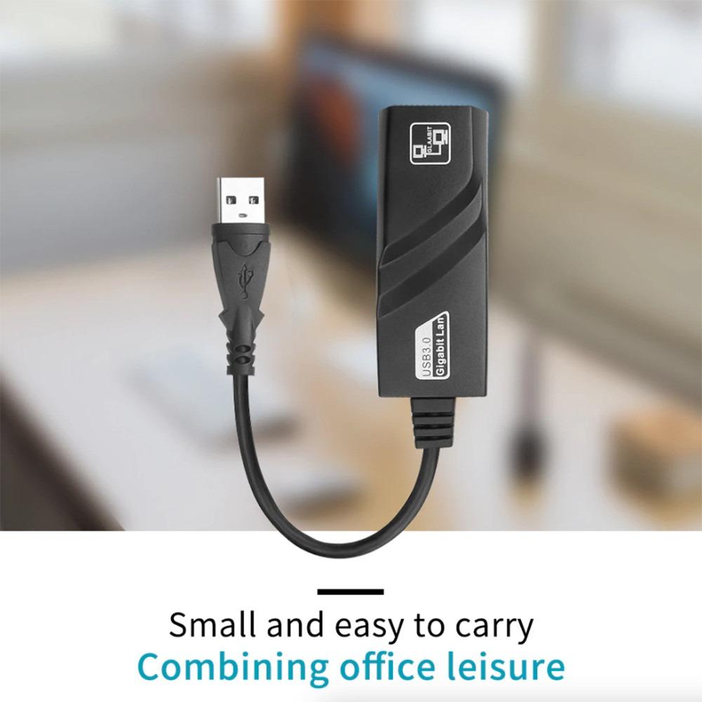USB 3.0 Gigabit Ethernet LAN RJ45 1000Mbps Network Adapter For Windows PC LOT