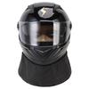 Full Face Helmet with Detachable Neck Warmer, Breathable and Comfortable Liner, Lightweight Bike Riding Helmet for Men
