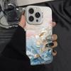 White Lotus is suitable for iphone16 mobile phone case Apple 15promax/14pro Japan and South Korea 13pro1211x