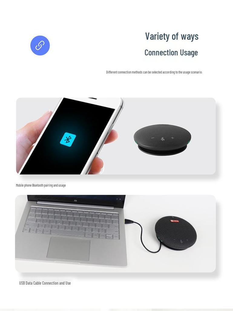 Yinluo I-31 Multi-Functional Bluetooth Speaker: Outdoor Video Conferencing Mic & High-Volume Subwoofer