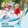 Fireworks Water Gun Pull-Out Waterguns for Adults Kids Pool Party Photography Props Summer Outdoor Water Play Toys for Children