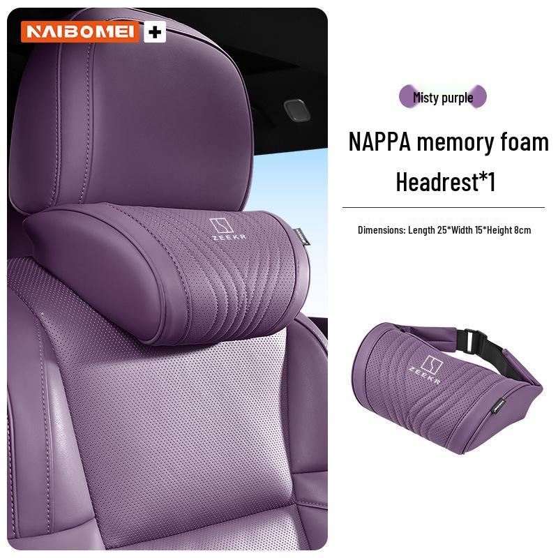 Zeekr 001/X/009 Car Headrest & Neck Pillow with Lumbar Support for Front and Rear Seats