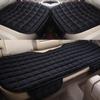 Universal Cover Cushion Front Rear Seat Set, Car Breathable Cover, Black