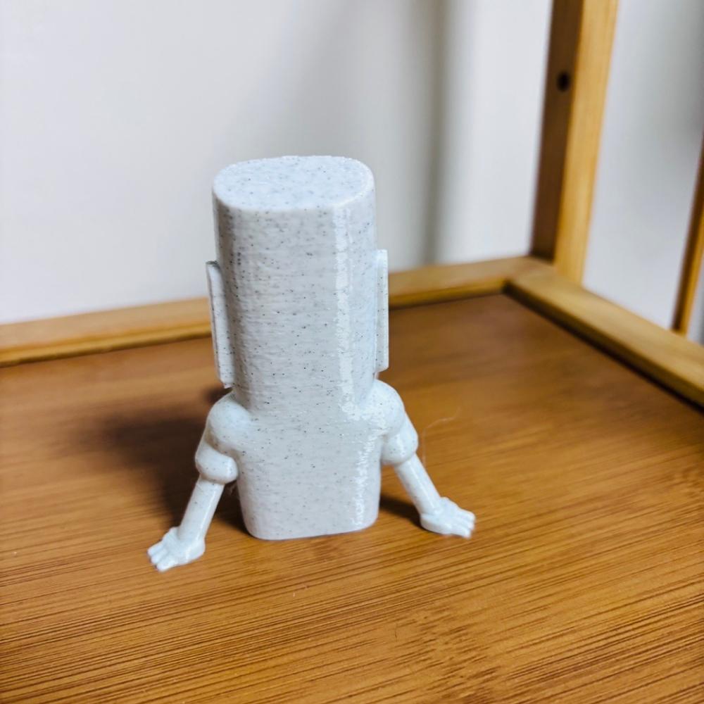 3D Printed Seated Figures, Easter Seated Figures Desktop Ornaments, Mini Unique Souvenir Decorations and Ornaments