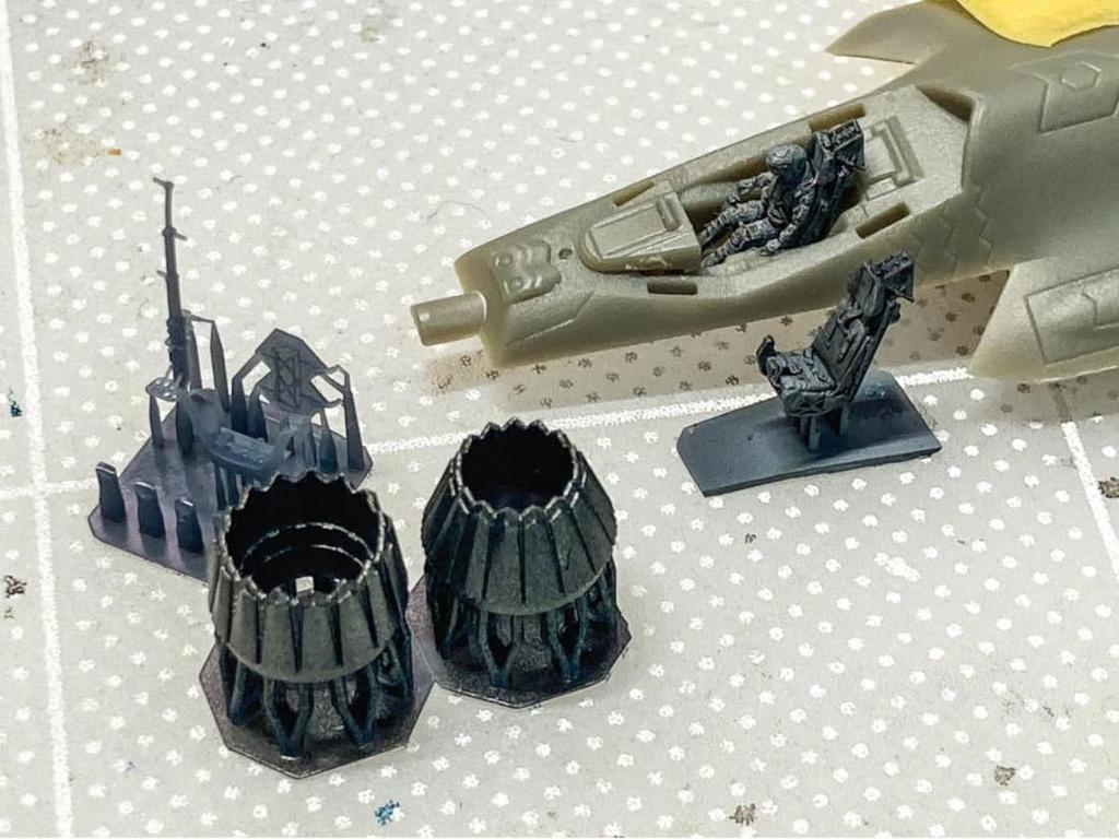 HMA Detail Pilot Set Plastic Model Parts 1/144 F-35A & (Airplane)