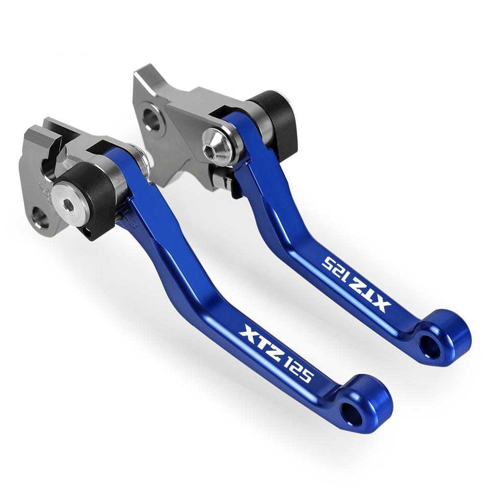 For YAMAHA XTZ125 2003-2016 2015 2014 2013 2012 2011 Motorcoss Dirt Bike Pivot Foldable Brake Clutch Levers Brake Levers XTZ125