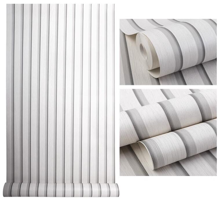 New Modern Minimalist New Chinese Style 3D Wood Grain Grille Wallpaper Bedroom Tea Room Living Room Sofa Background Wall Paper